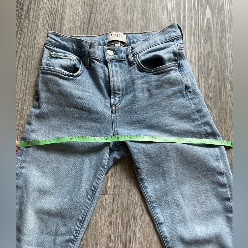 AGOLDE Toni Slim Jean Size 25 - Picture 9 of 13